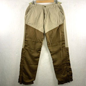 Vintage Master Sportsman Mens Hunting‎ Pants Sz M Utility Waterproof Zipper Leg